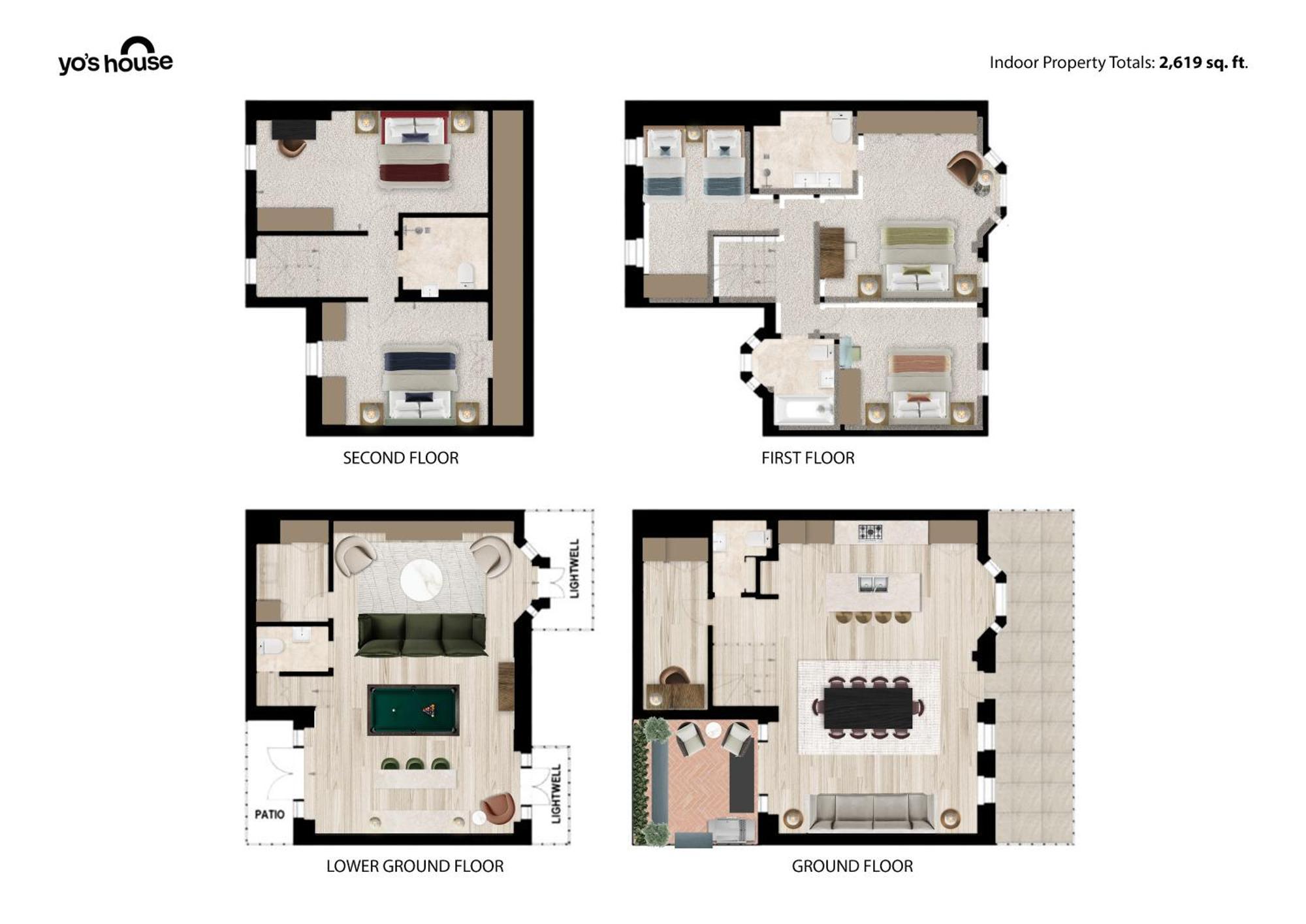 Luxury Fulham Townhouse With A Bar & Games * London